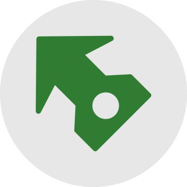 Projeniz için sol yön ok simgesi