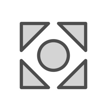 Projeniz için ok vektör simgesi