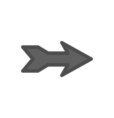 Projeniz için doğru yön ok simgesi