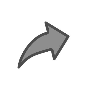 Projeniz için doğru yön ok simgesi