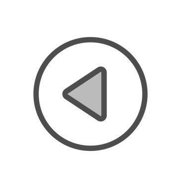 Projeniz için sol yön ok simgesi