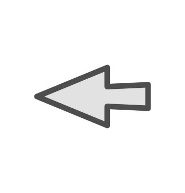 Projeniz için sol yön ok simgesi