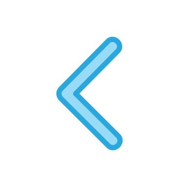 Projeniz için sol yön ok simgesi