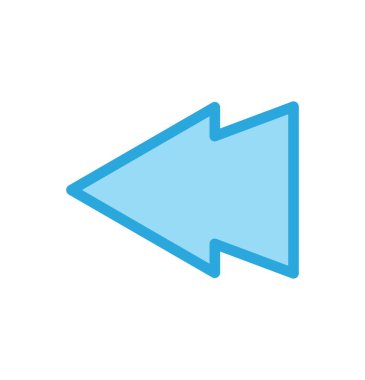 Projeniz için sol yön ok simgesi