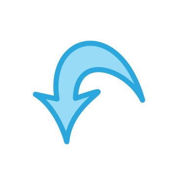 Projeniz için yön ok simgesi