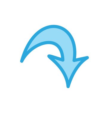 Projeniz için yön ok simgesi