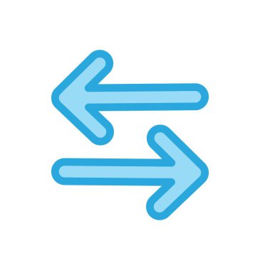 Projeniz için Çift Yönlü Ok Simgesi