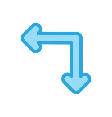 Projeniz için yön ok simgesi