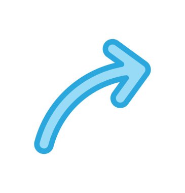 Projeniz için doğru yön ok simgesi