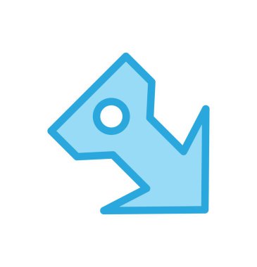 Projeniz için doğru yön ok simgesi