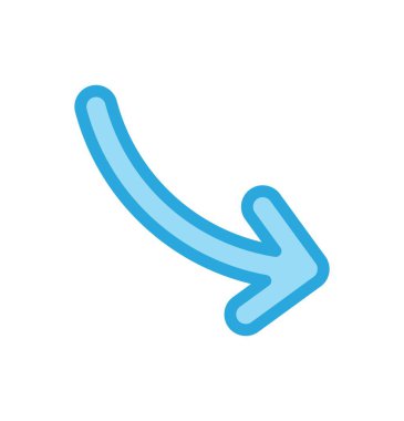 Projeniz için doğru yön ok simgesi