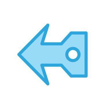 Projeniz için sol yön ok simgesi