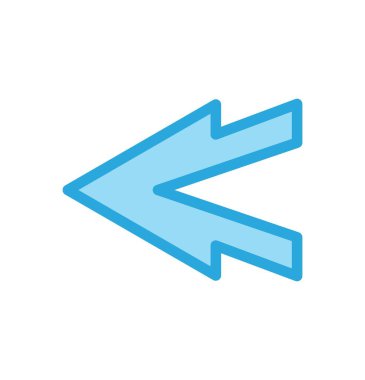 Projeniz için sol yön ok simgesi