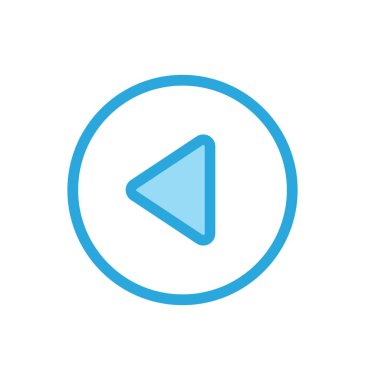 Projeniz için sol yön ok simgesi