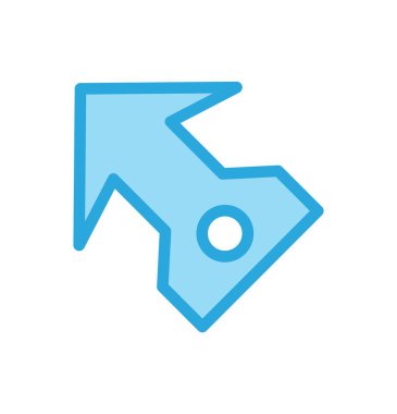 Projeniz için sol yön ok simgesi