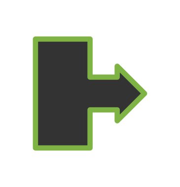 Projeniz için yön ok simgesi