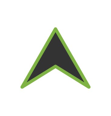  Projeniz için Yukarı Yön Okçuluk Simgesi