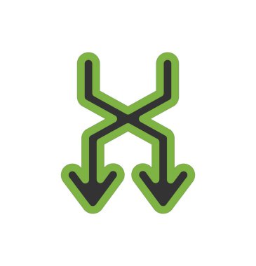 Projeniz için yön ok simgesi