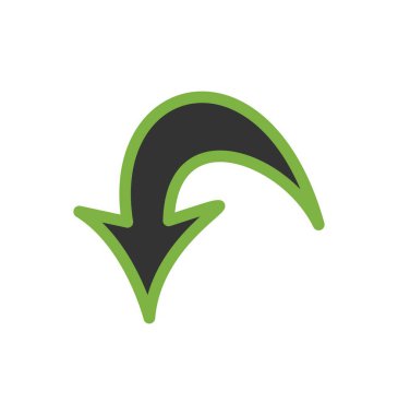 Projeniz için yön ok simgesi