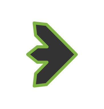 Projeniz için doğru yön ok simgesi