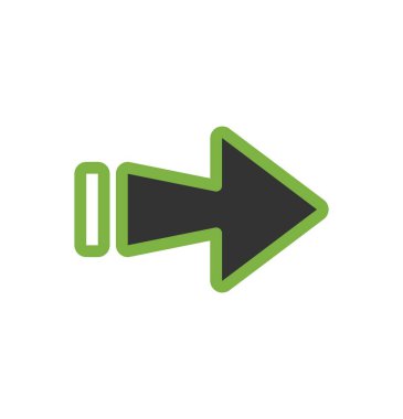 Projeniz için doğru yön ok simgesi