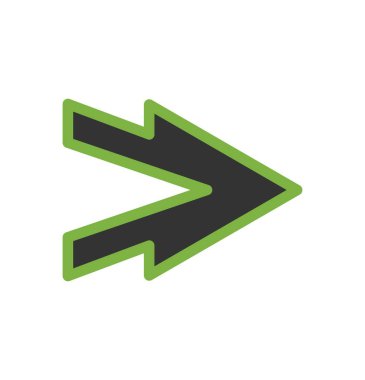 Projeniz için yön ok simgesi