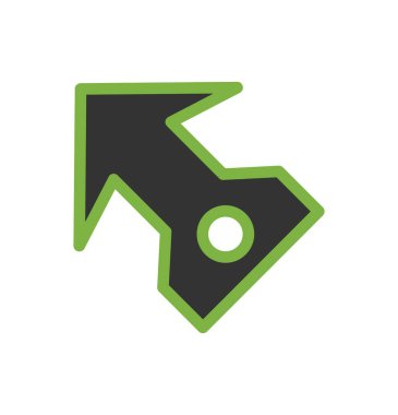 Projeniz için sol yön ok simgesi