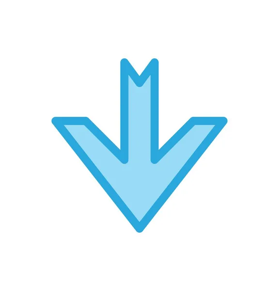 Dirección Icono Flecha Para Proyecto — Vector de stock