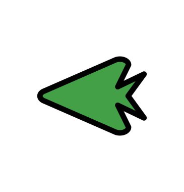 Projeniz için sol yön ok simgesi