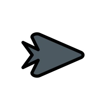 Projeniz için yön ok simgesi