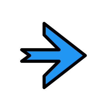 Projeniz için yön ok simgesi