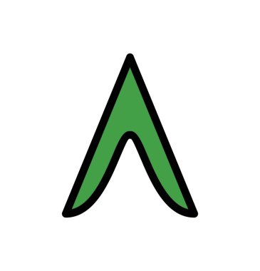 Projeniz için ok vektör simgesi