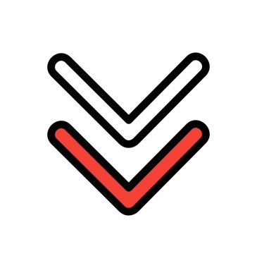 Projeniz için ok vektör simgesi