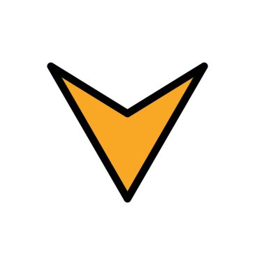 Projeniz için yön ok simgesi