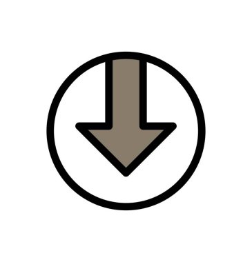 Projeniz için yön ok simgesi