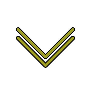 Projeniz için ok vektör simgesi