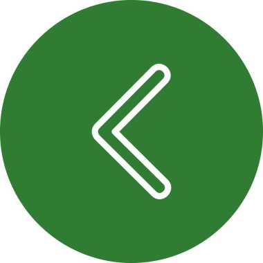 Projeniz için sol yön ok simgesi