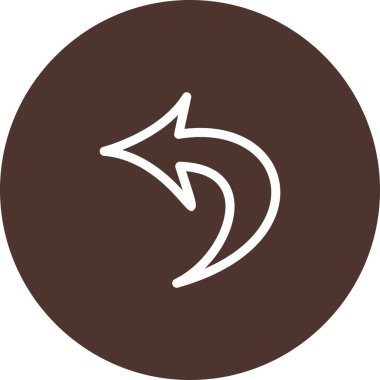 Projeniz için sol yön ok simgesi