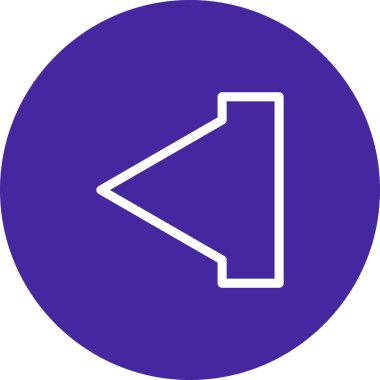 Projeniz için sol yön ok simgesi