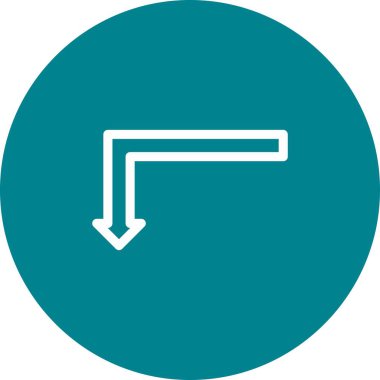 Projeniz için yön ok simgesi