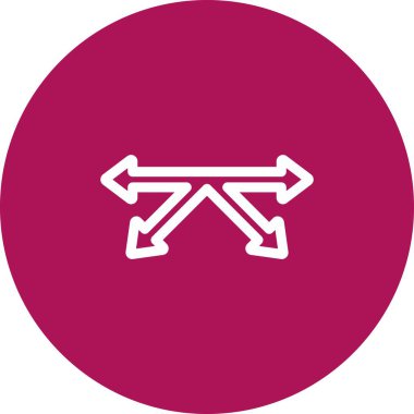 Projeniz için yön ok simgesi