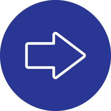 Projeniz için yön ok simgesi