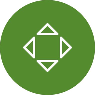 Projeniz için yön ok simgesi