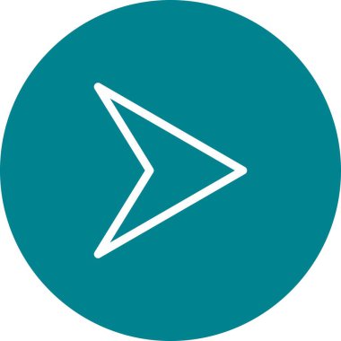 Projeniz için doğru yön ok simgesi