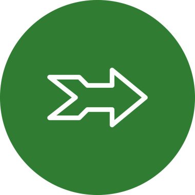 Projeniz için doğru yön ok simgesi