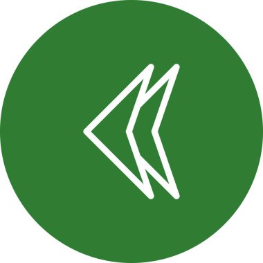 Projeniz için sol yön ok simgesi