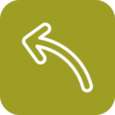 Projeniz için sol yön ok simgesi