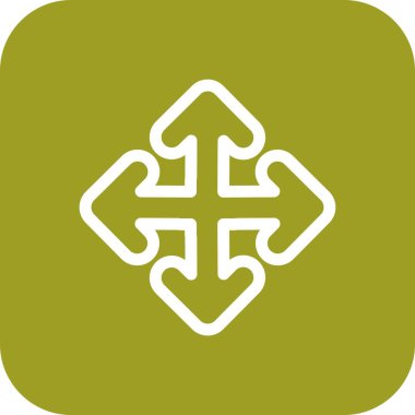 Projeniz için yön ok simgesi