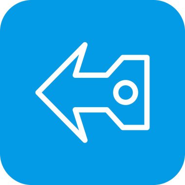 Projeniz için sol yön ok simgesi