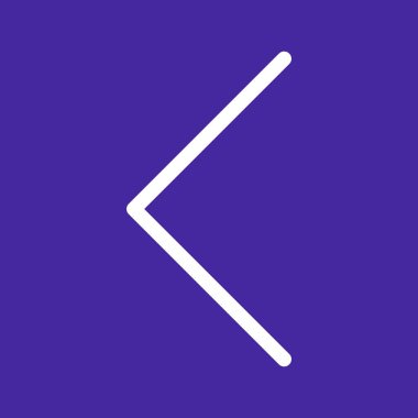 Projeniz için sol yön ok simgesi